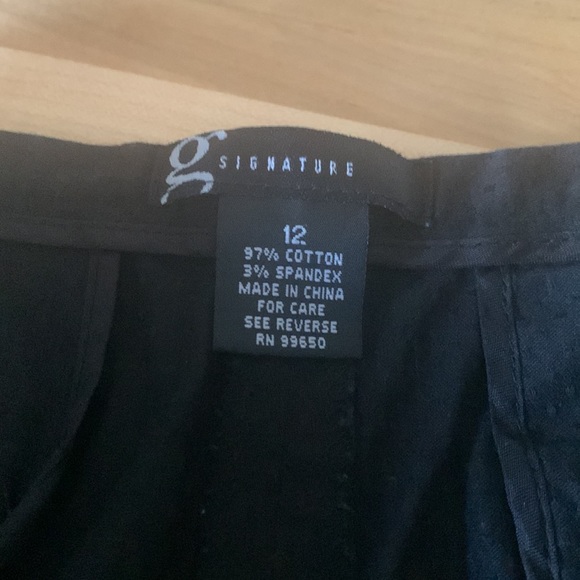 ☀️ Gsignature block capris size 10 - Picture 3 of 6